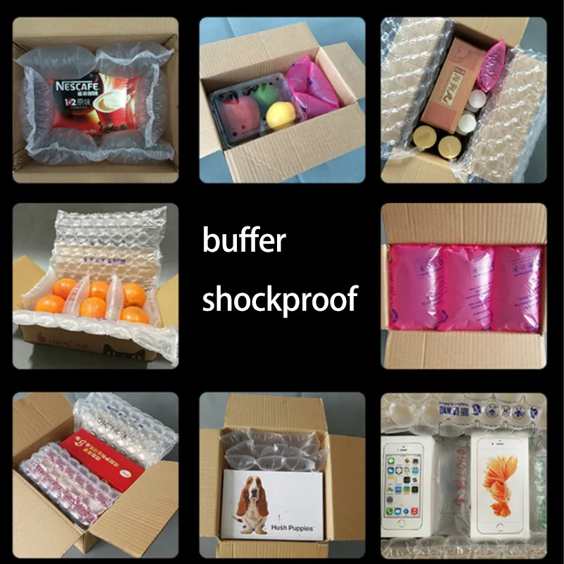 Буферная надувная подушка в рулоне Противоударная логистическая упаковка