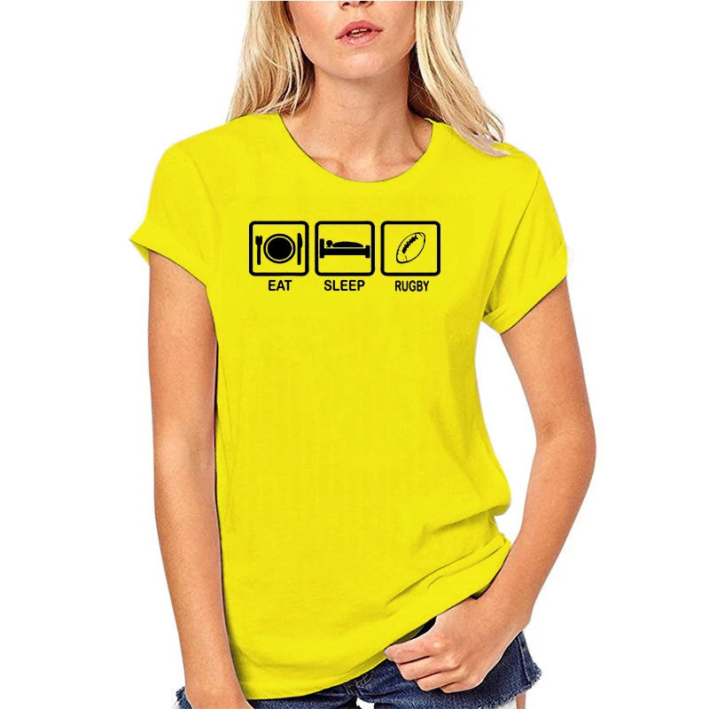 

EAT SLEEP RUGBY Funny Sport NEW Xmas Birthday Gift Ideas Boys Girls Top T SHIRT(1)