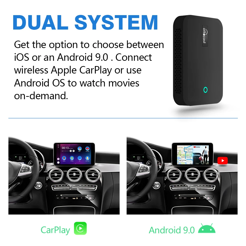 Система Android 9 0 4 + 32 ГБ для apple carplay мультимедийный экран OEM Mercedes/Volvo/Honda/Hyundai/Buick/NISSAN