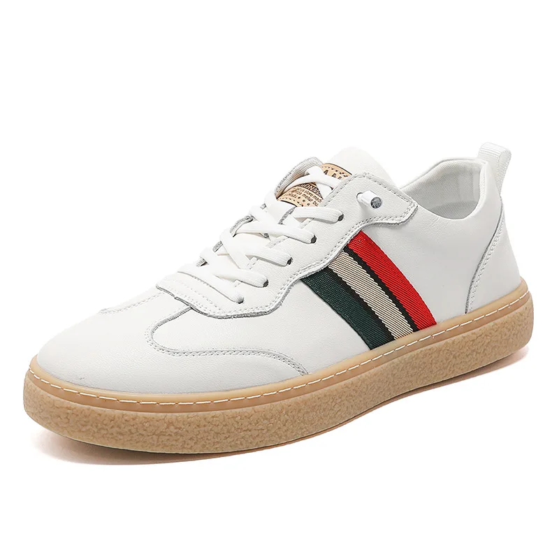 

Men's Shoes, Cowhide Board Shoes, Lazy Shoes, Fashionable Trendy Shoes, One-step Driving Shoes, Casual Shoes