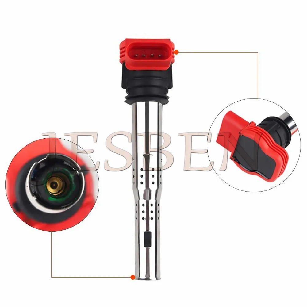 Катушка зажигания для VW Jetta Golf GTI GLI Passat Tiguan CC Touareg A3 A4 A5 A6 A7 A8 TT Q3 Q5 R8 06E905115E 07K905715F 4
