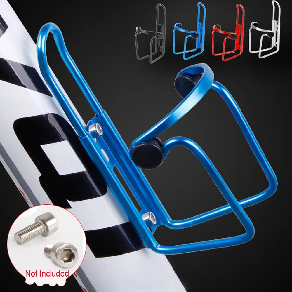 

2PC Aluminum Alloy Bike Bicycle Bottle Holder Cycling Drink Water Bottle Rack Holder Cage Solid And Reliable Bicycle Accessories
