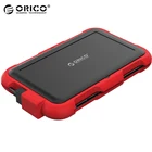Водонепроницаемый ударопрочный внешний жесткий диск ORICO с кабелем и крючком, 2,5 дюйма, USB 79, тип А, для жесткого диска мм SATA HDD SSD