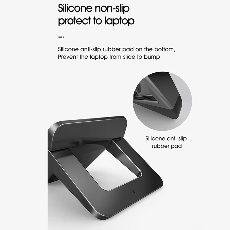 

Suitable for Pro Universal Desktop Laptop Holder,Portable Foldable Desktop Laptop,Universal Type, 2