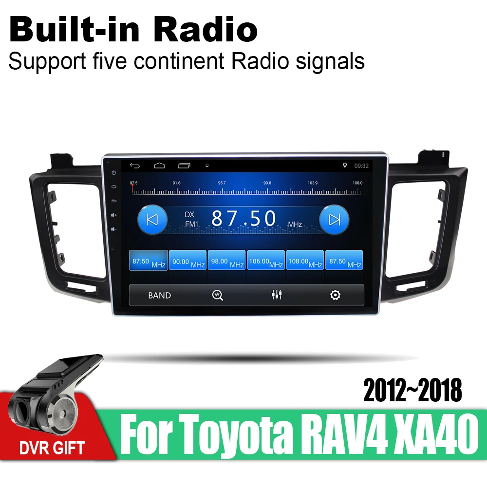Автомобильный мультимедийный плеер на Android с GPS для Toyota RAV4 XA40 2012 ~ 2018 аксессуары