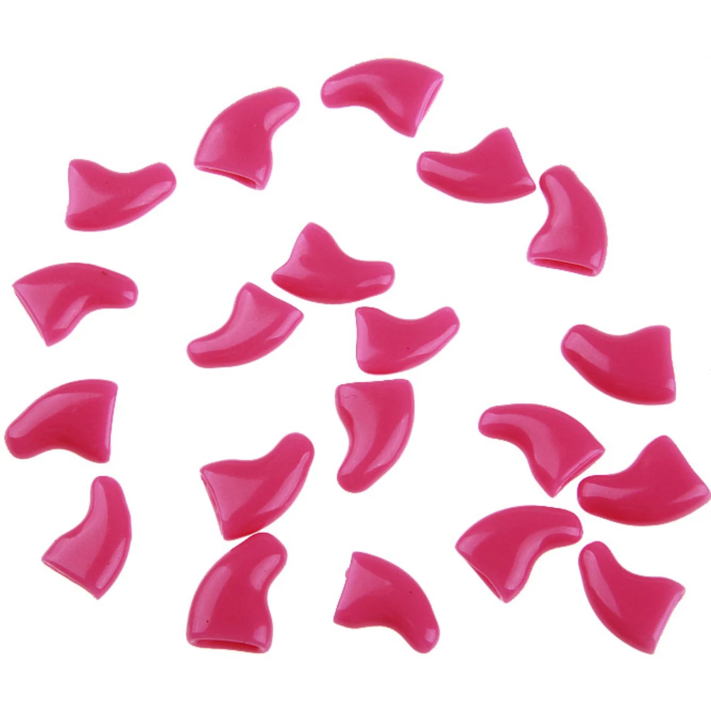 

20pcs Silicone Soft Cat Nail Cap Cat Paw Claw Pet Nail Protector Cat Nail Cover High Quality Casual Fashion Pet Accessories