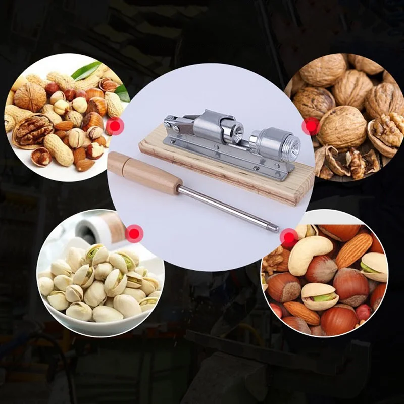 Щелкунчик трещины миндаля щипцы гайка фундук лесной орех пекан Heavy duty дробилка