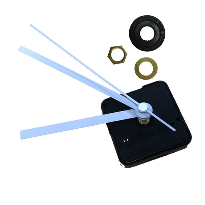10 компл./лот тихий кварцевый механизм синие стрелки набор деталей комплект для