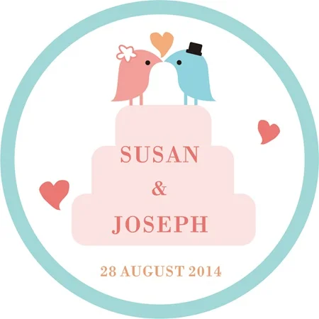 3 см по индивидуальному заказу Свадебные Стикеры s на день рождения Новинка!