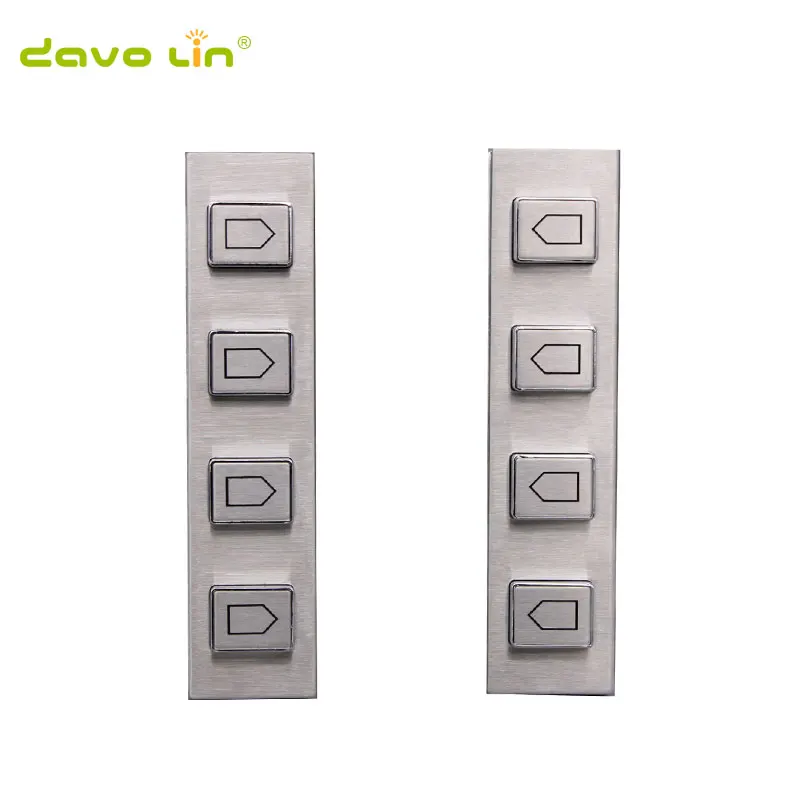 

4 Keys Function Keypad Industrial Stainless Steel Metal Keyboard