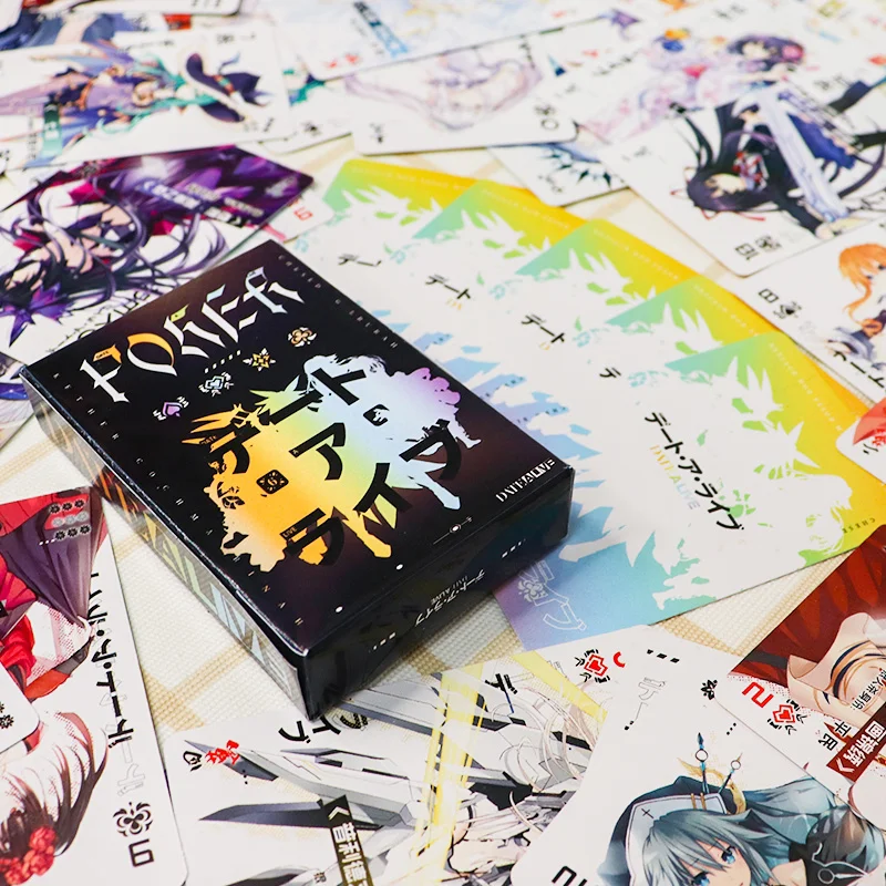 Настольная бумага для игры в покер с рисунком из аниме DATE A LIVE Tokisaki Kurumi - купить по