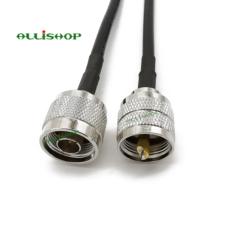 N папа УВЧ PL 259 RG58 кабель антенна Расширение беспроводной антенный радиочастотный