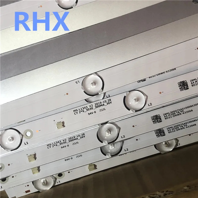 Для Hyundai S32K для телевизора фотосессия E348124 HM 32v L2202 L1074 6 светодиодный 6V 580mm - купить