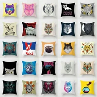 case pillow waist 18%e2%80%98%e2%80%99 cover king animals polyester cushion wolf home throw sofa
