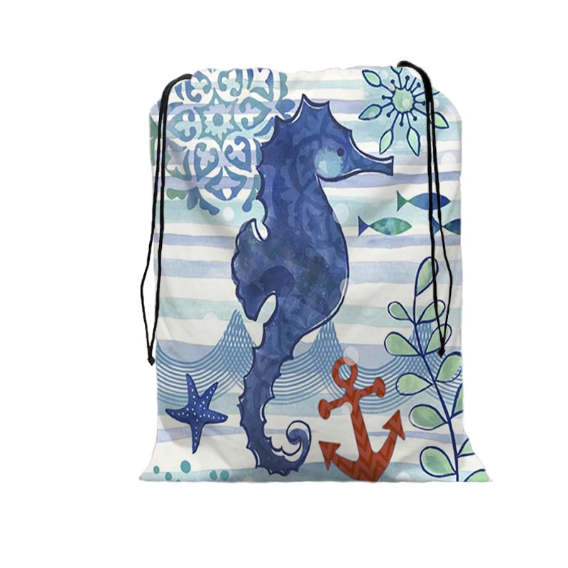 Морская черепаха осьминог печать скорость карман дорожная сумка Mochila мужской тренажерный зал мешок на завязках сумка поддержка настроить