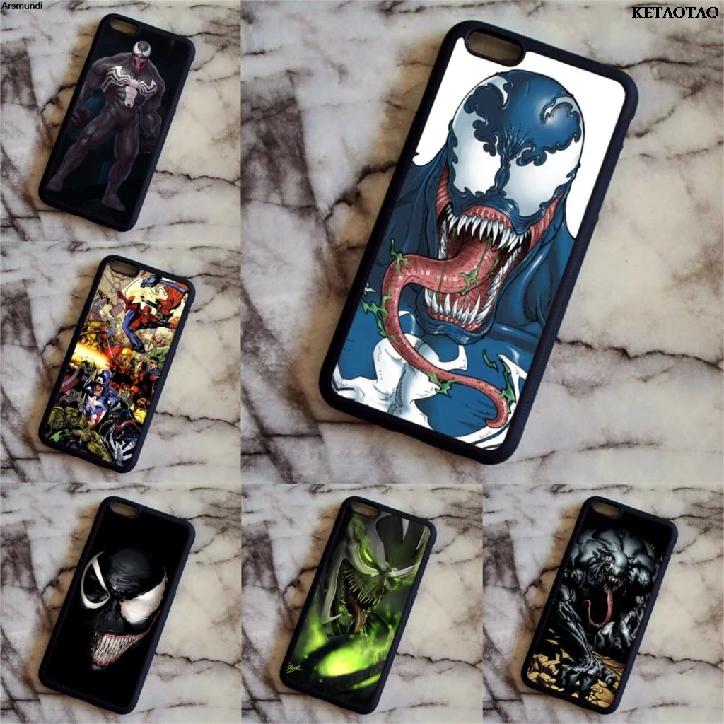Чехол KETAOTAO для телефона с человеком-пауком злодеем Марвел ядом чехлы Samsung S3 4 5 6 7 8