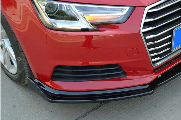 Для AUDI A4 Задний Спойлер ABS задний передний бампер диффузор защитные бамперы для