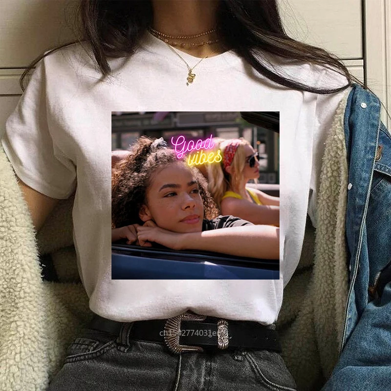 

Summer Casual Ginny Georgia TV Series T Shirt Daddy Letters Lover Printed Tee Soft Oversized Female Graphic Top