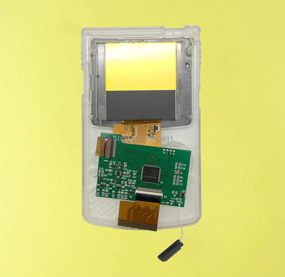 Для Nintend GBC высокого светильник Экран ЖК-дисплей модификации комплект Plug and Применение для GBC Highlit Экран ЖК-дисплей OEM подсветкой ярче комплект