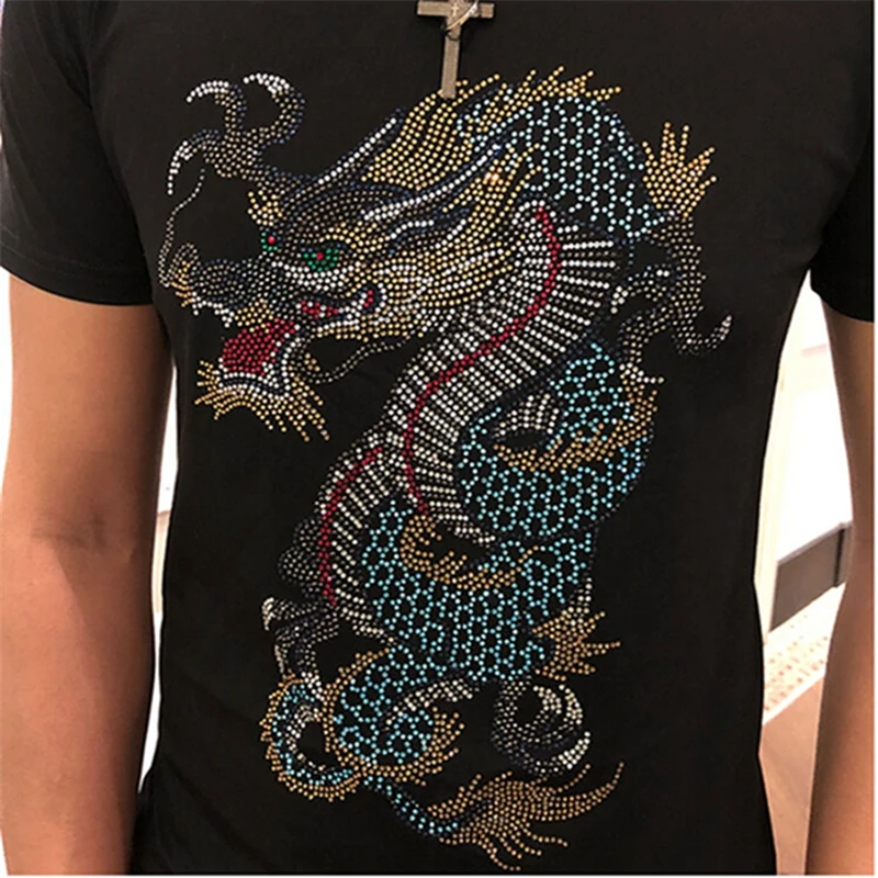 

high quality Dragon Diamonds T-shirt 2020 new designer top tees fashion Luxurious design tshir