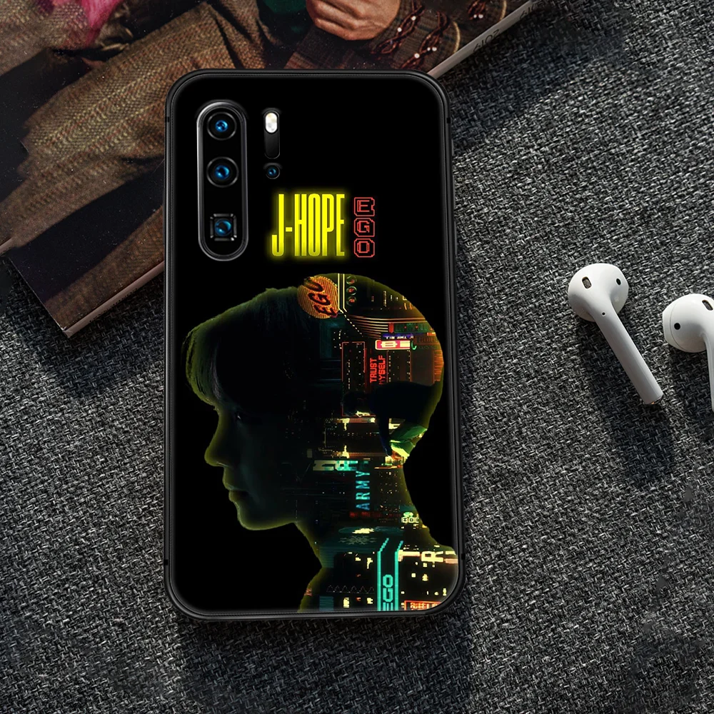 

Bangtan Boys J-Hope Phone Case For Huawei P Mate 10 20 30 40 Lite Pro smart Z 2019 nova 5t black Cell Soft Cover Fashion Shell