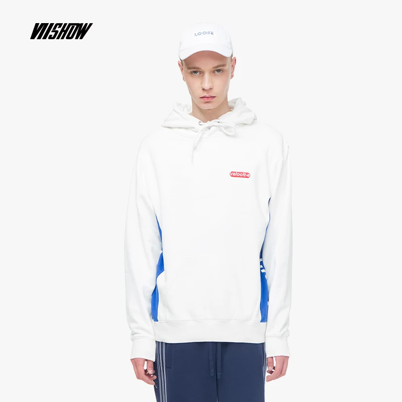 VIISHOW 2018 Осень зима новые толстовки мужские длинный рукав пуловер худи хип хоп