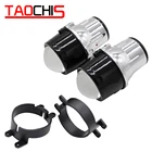 Автомобильная противотуманная фара TAOCHIS, 2 шт.лот, 2,5 дюйма, алюминиевая лампа, Биксеноновая линза проектора для автомобилей Toyota Corolla Camry Prius RAV4
