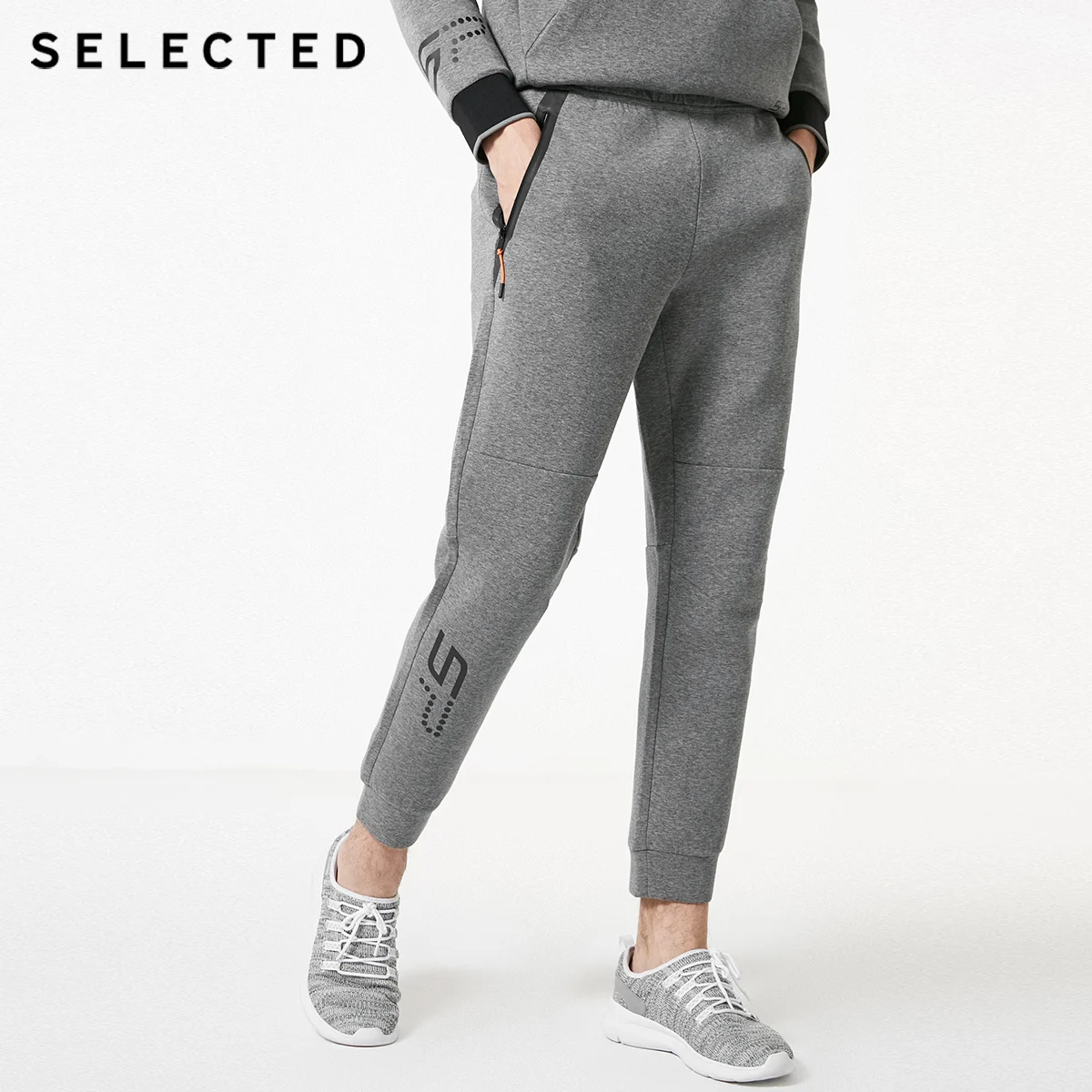 Мужские эластичные спортивные брюки из хлопка|Повседневные брюки| |