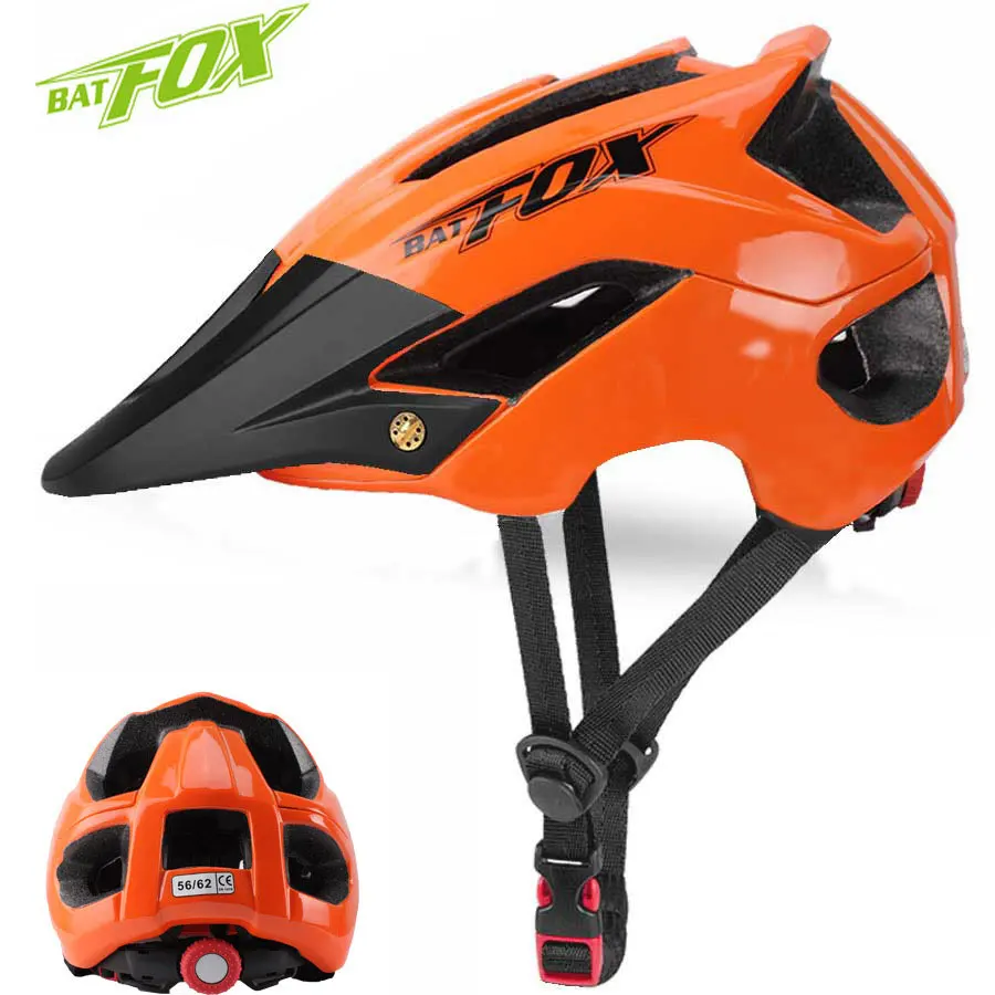 BATFOX, велосипедный шлем для мужчин и женщин, дорожный горный MTB шлем, ультралегкий цельный велосипедный шлем Casco Ciclismo