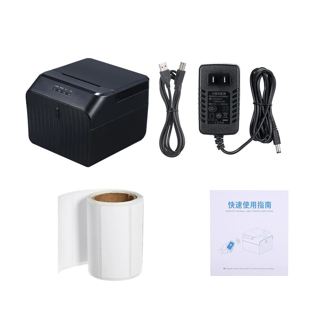 2 дюймовый мини bluetooth pos принтер USB Bluetooth этикетка стикер штрих кода 58 мм Принтер