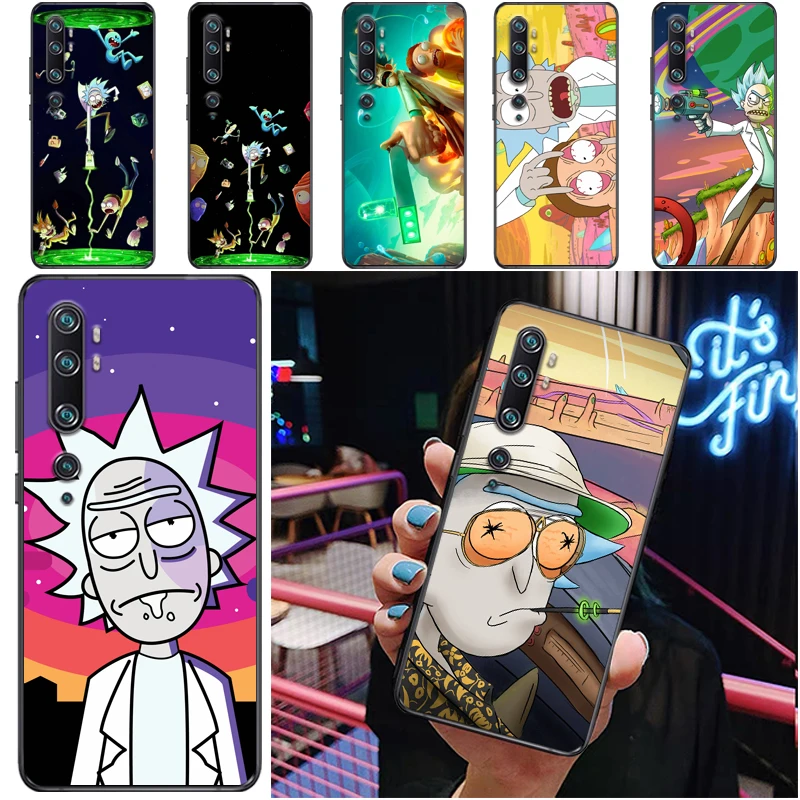 

Anime Morti Funny Cute Interesting Rick Cartoon Phone Case For Xiaomi CC9 Pro CC9e Carcasa Funda Back Cover