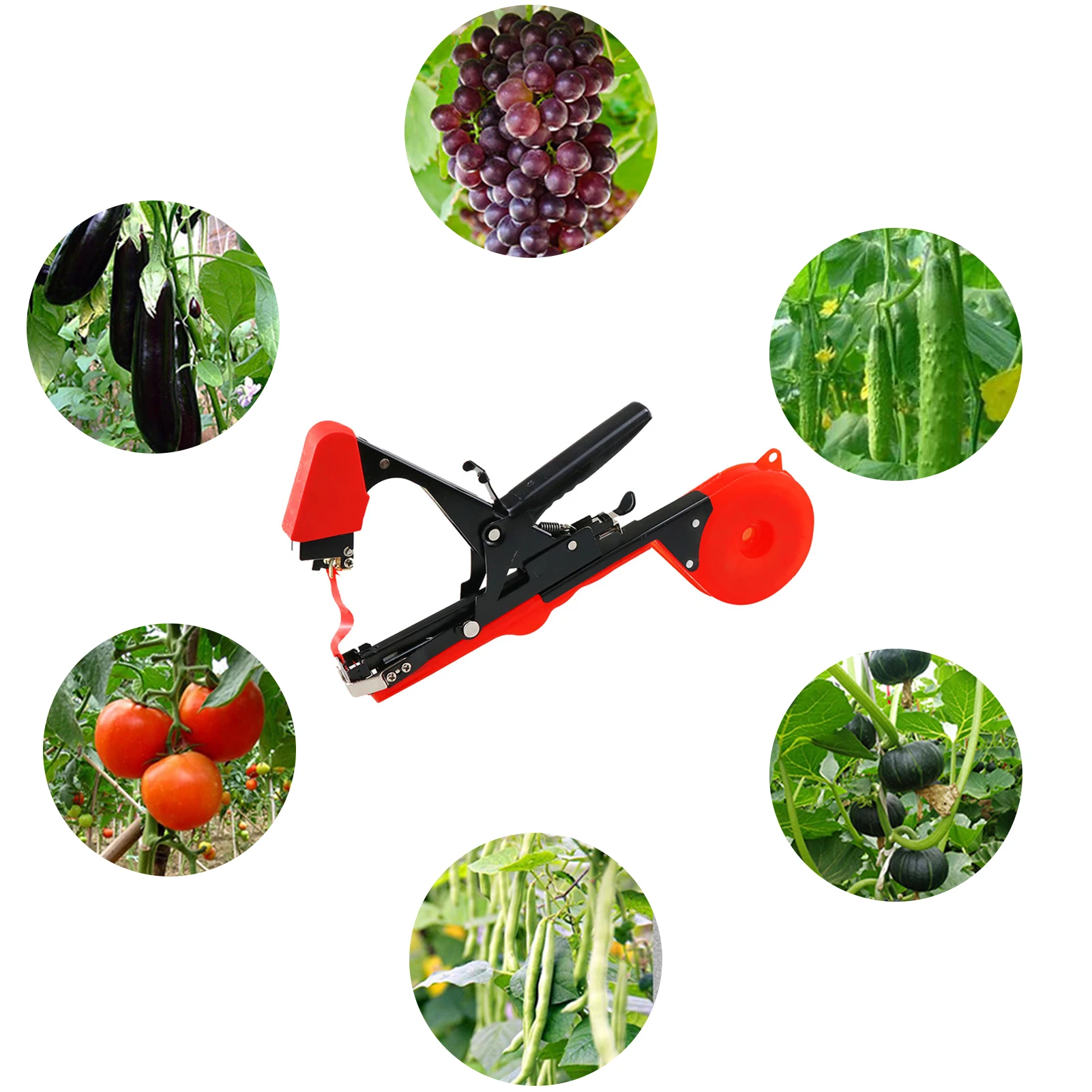 

Cucumber vine tying machine greenhouse Fruit vegetable branch binding device tape dispenser tomato tying machine Garden tool