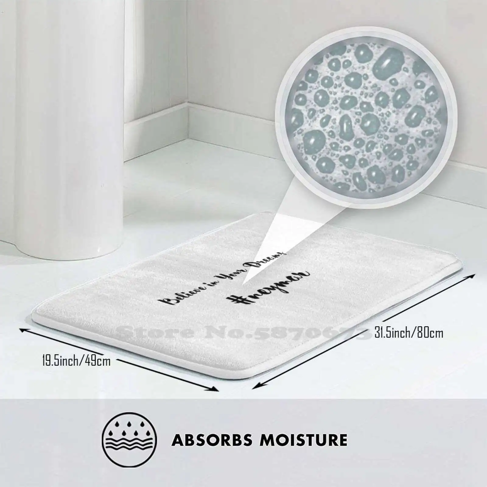 Верьте в ваши мечты мягкая подушка домашний коврик дверной знаменитый