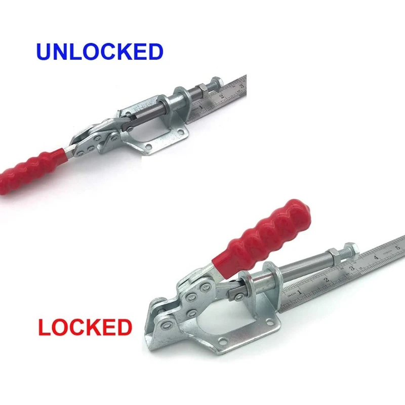 Clamp Hand Tool Toggle Iron Galvanized Quick Fixed Holding Latch Push Pull Action | Инструменты