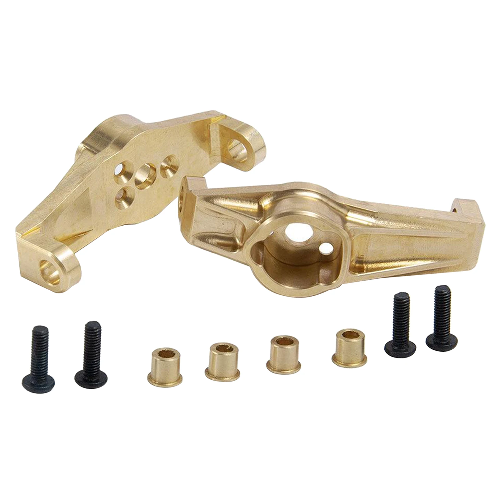 

2pcs RC Car Upgrade Parts Front Steering Knuckle Replace Accessory Front Hub Parts Replaces Accessory 55.8mm