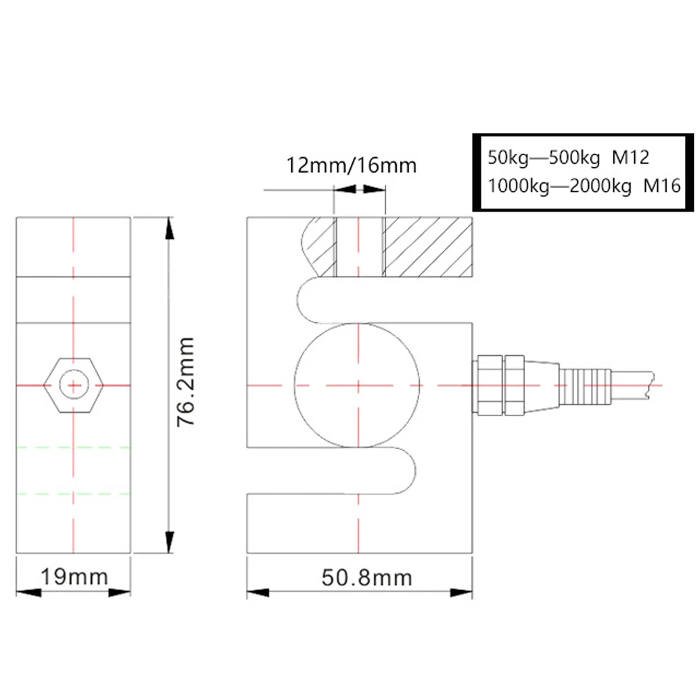 Электронные весы датчик веса для напольных шкал 50 кг 100 200 500 1000 2000 1500 | Инструменты