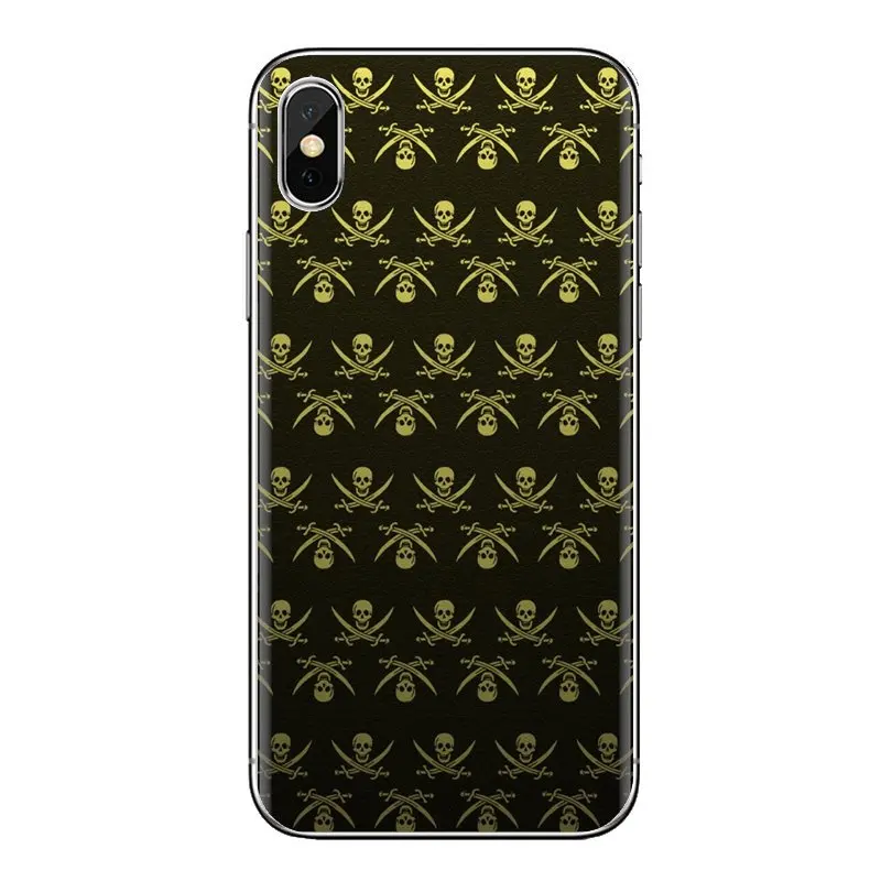 For Xiaomi Redmi 4 3 3S Pro Mi3 Mi4 Mi4i Mi4C Mi5 Mi5S Mi Max Note 2 Soft Transparent Shell Covers Textures Skull Pattern |