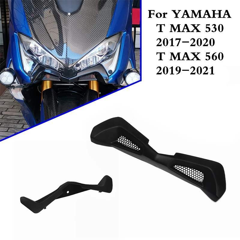 

KYRUNNING FOR TMAX530 TMAX 560 (19-21) TMAX 530 (17-20) Front motorcycle aerodynamic fairing winglets cover protection guards