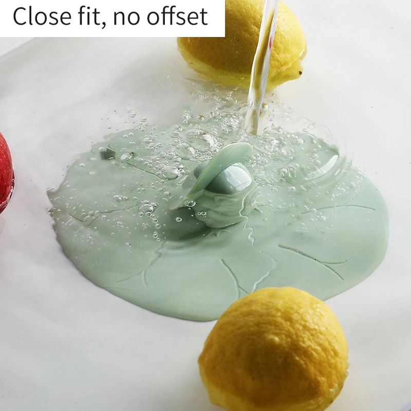 

Frog Floor Drain Cover Odor Proof Toilet Sewer Silicone Block Taste Proof Water Tank Plug Sealed Floor Drain