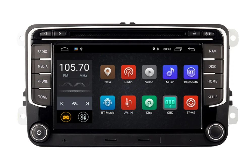 RNS 510 2din Android VW радио Rns gps Радио DVD Polo Jetta Tiguan Passat B6 CC Зеркало WiFi связь Bluetooth| |