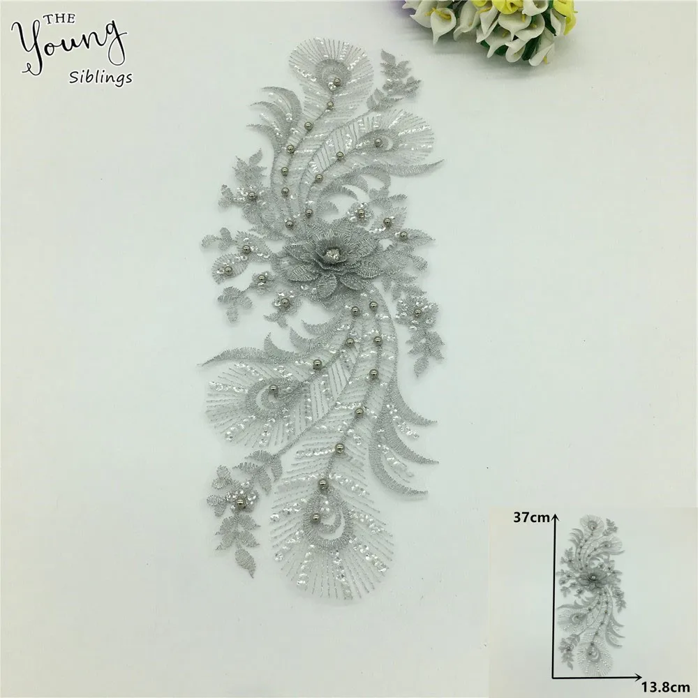 Новое поступление аппликация для вышивки блестки из АБС пластика жемчужный