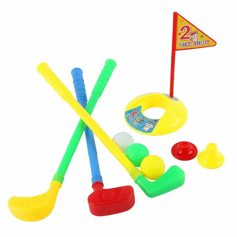 Игрушки для гольфа спортивные детские игрушки набор клубы развивающие