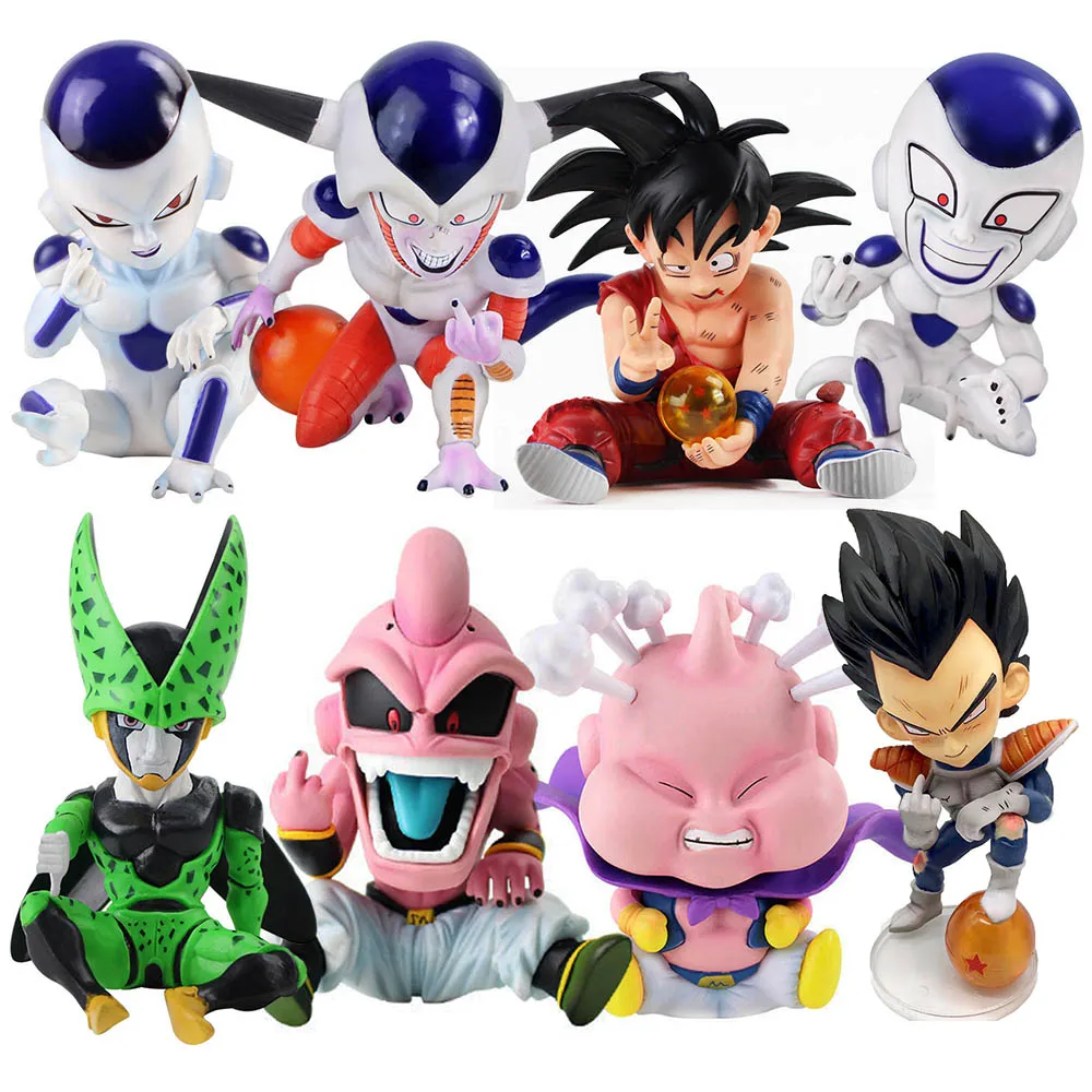 10-15 см Dragon Ball Z Сон Гоку маджин Фриза Буу Вегета истребитель клетки бой урон вер.