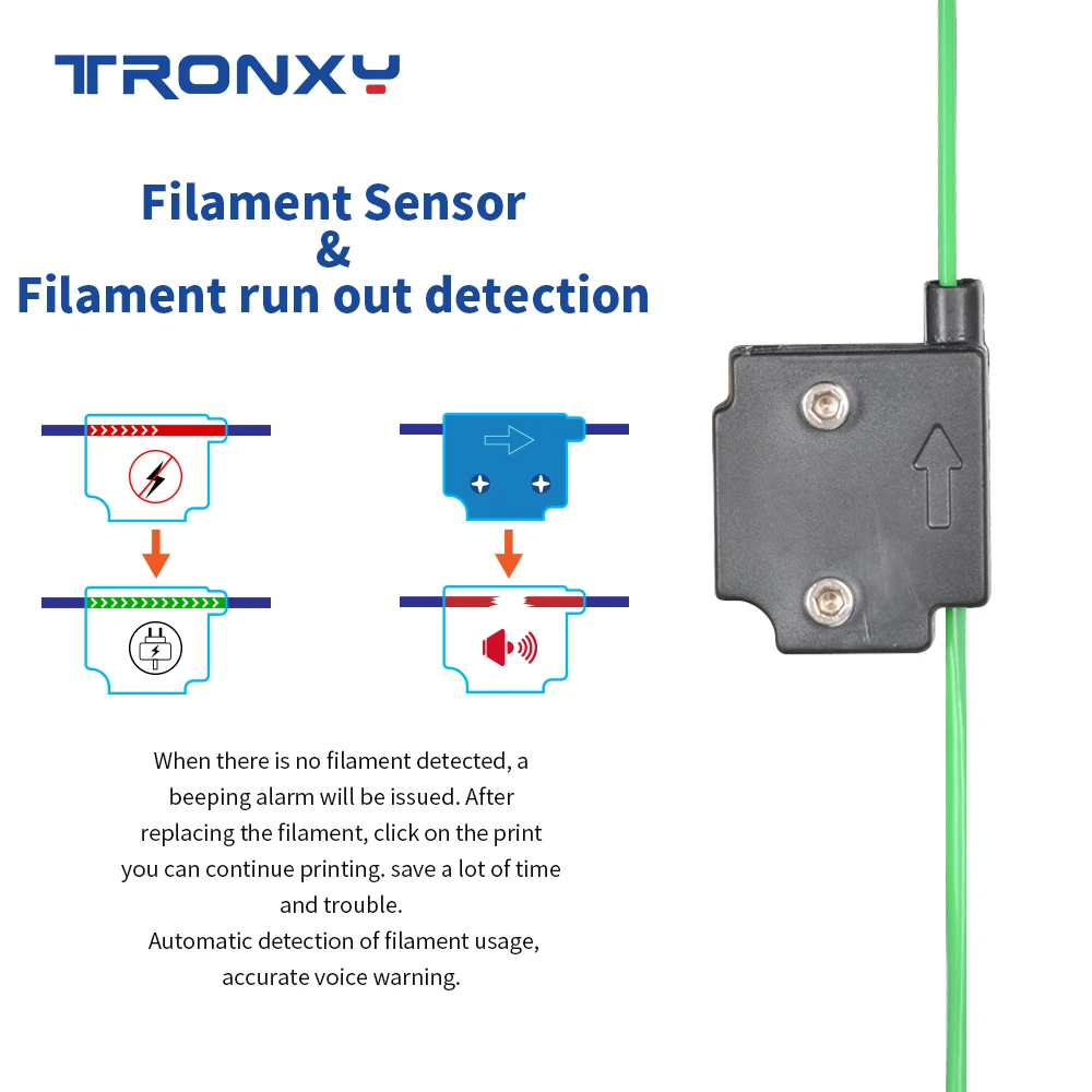 Новейшая 24V версия Tronxy X5SA 400/X5SA 3D принтера DIY Kit автоматическое выравнивание датчик