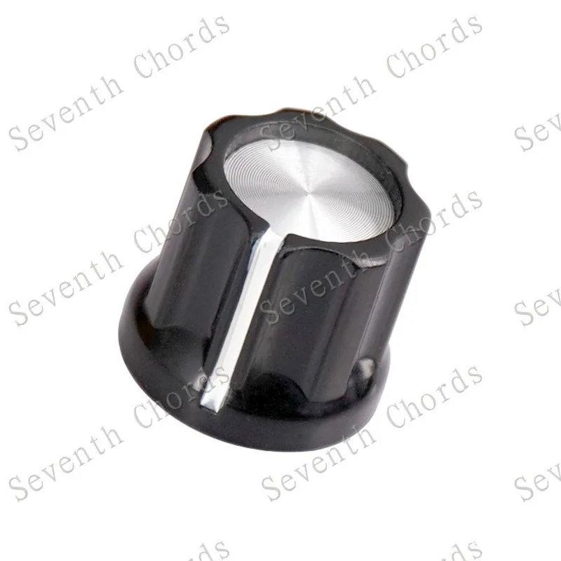 1 шт Черная пластиковая электрическая Гитары регулятор басов крышки