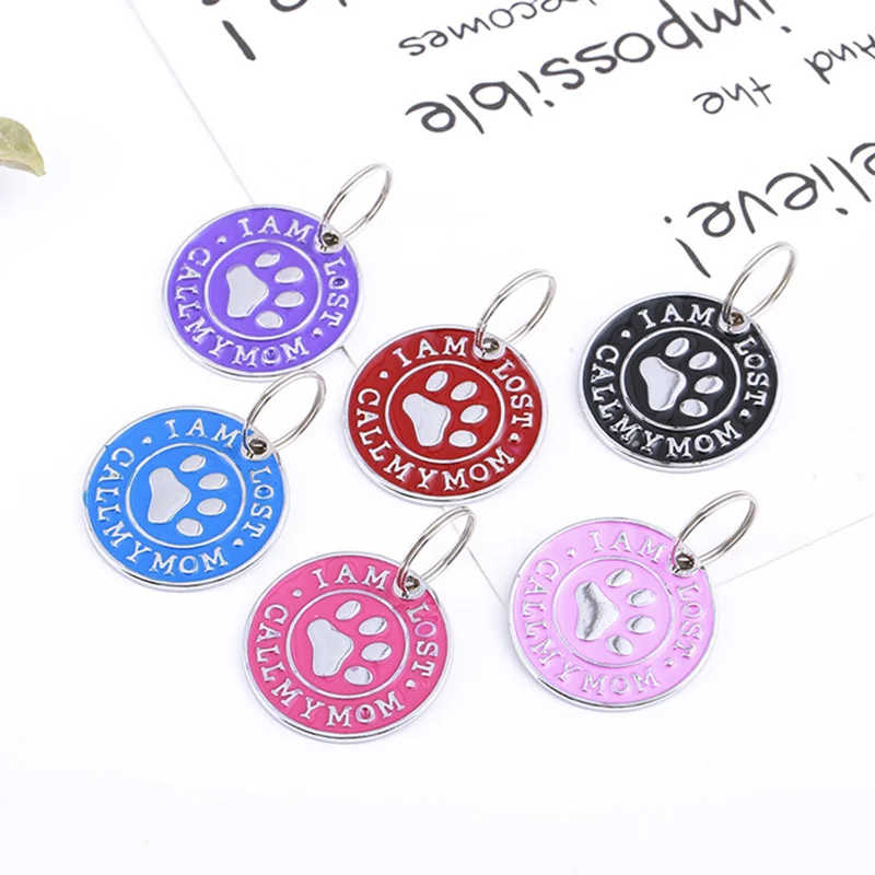 Идентификационная бирка для собак с бесплатной гравировкой именная домашних