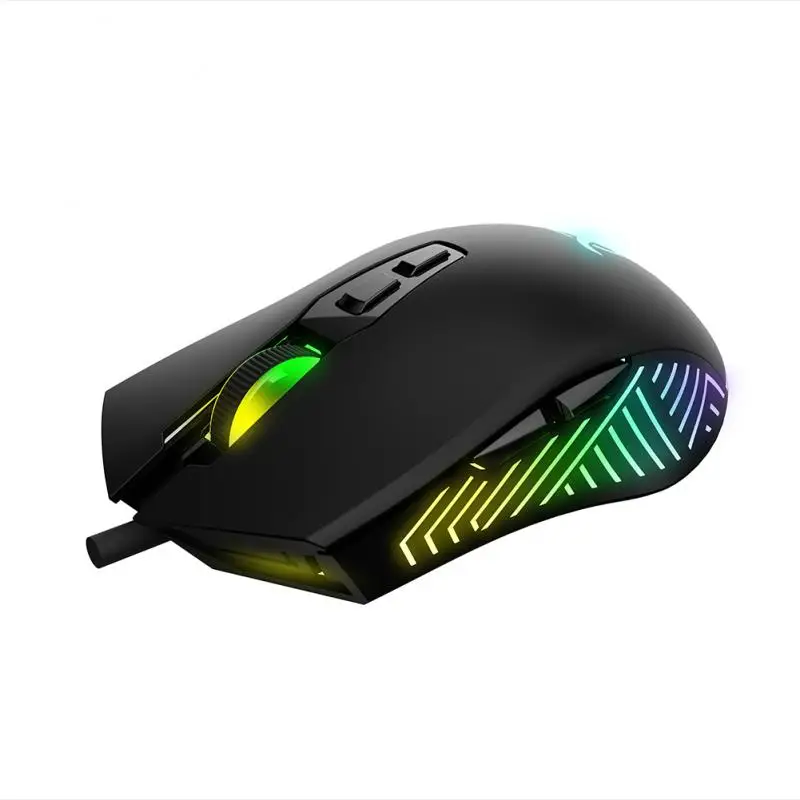 

Проводная игровая мышь, 6400DPI, 4 скорости