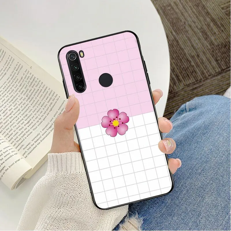 Checkered animal plant art TPU Soft Silicone Phone Case Cover For Redmi 5 6 5plus 6Pro 6A S2 4X Redmi 7 7A Cover case Cover