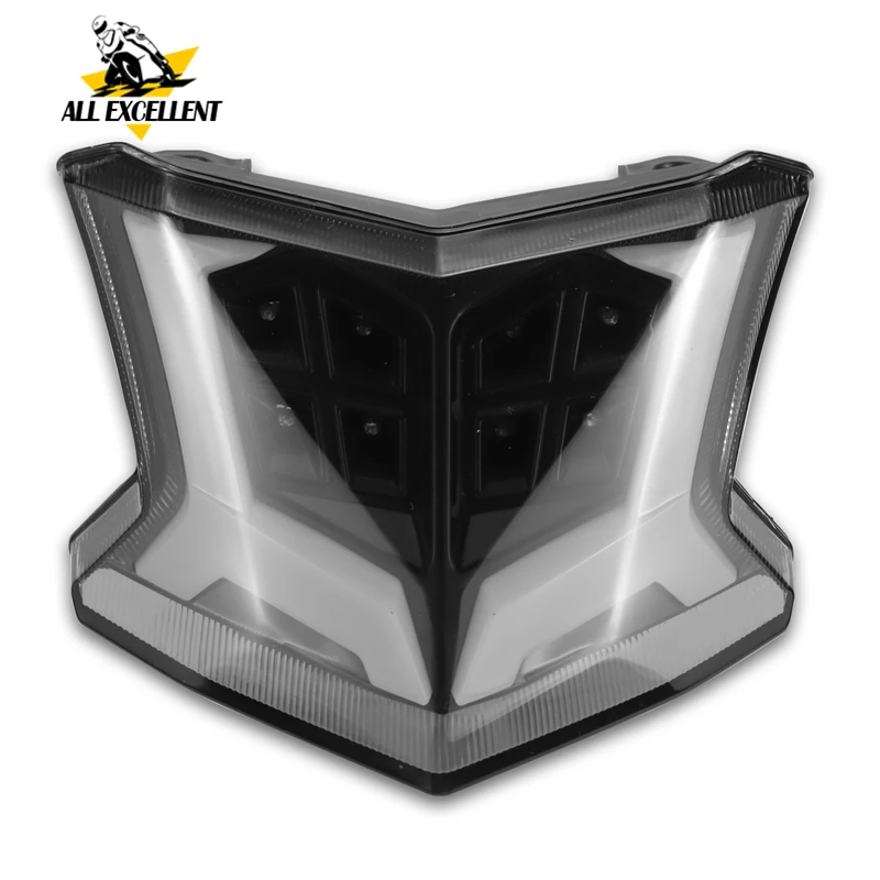 For KAWASAKI Z900 Rear Integrated LED Lamp Brake Stop Tail light Blinker Indicator Turn Signals Light