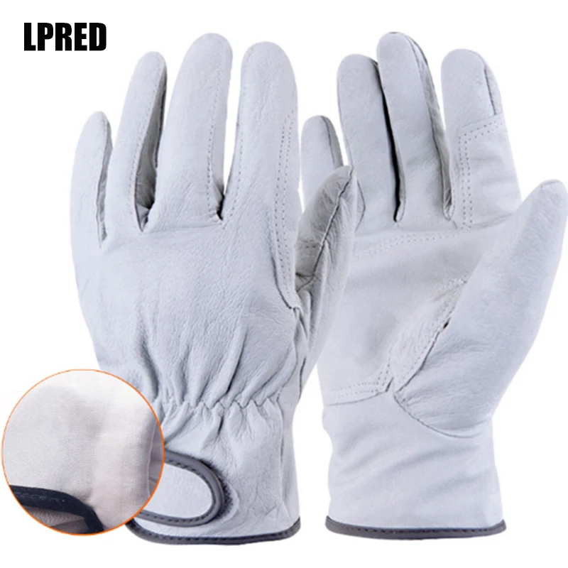 Горячая продажа защитные перчатки класса D ультратонкие Кожаные Защитные